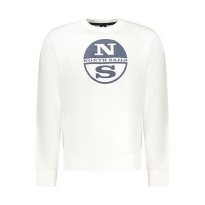 North Sails White Cotton Men's Men's Sweatshirt